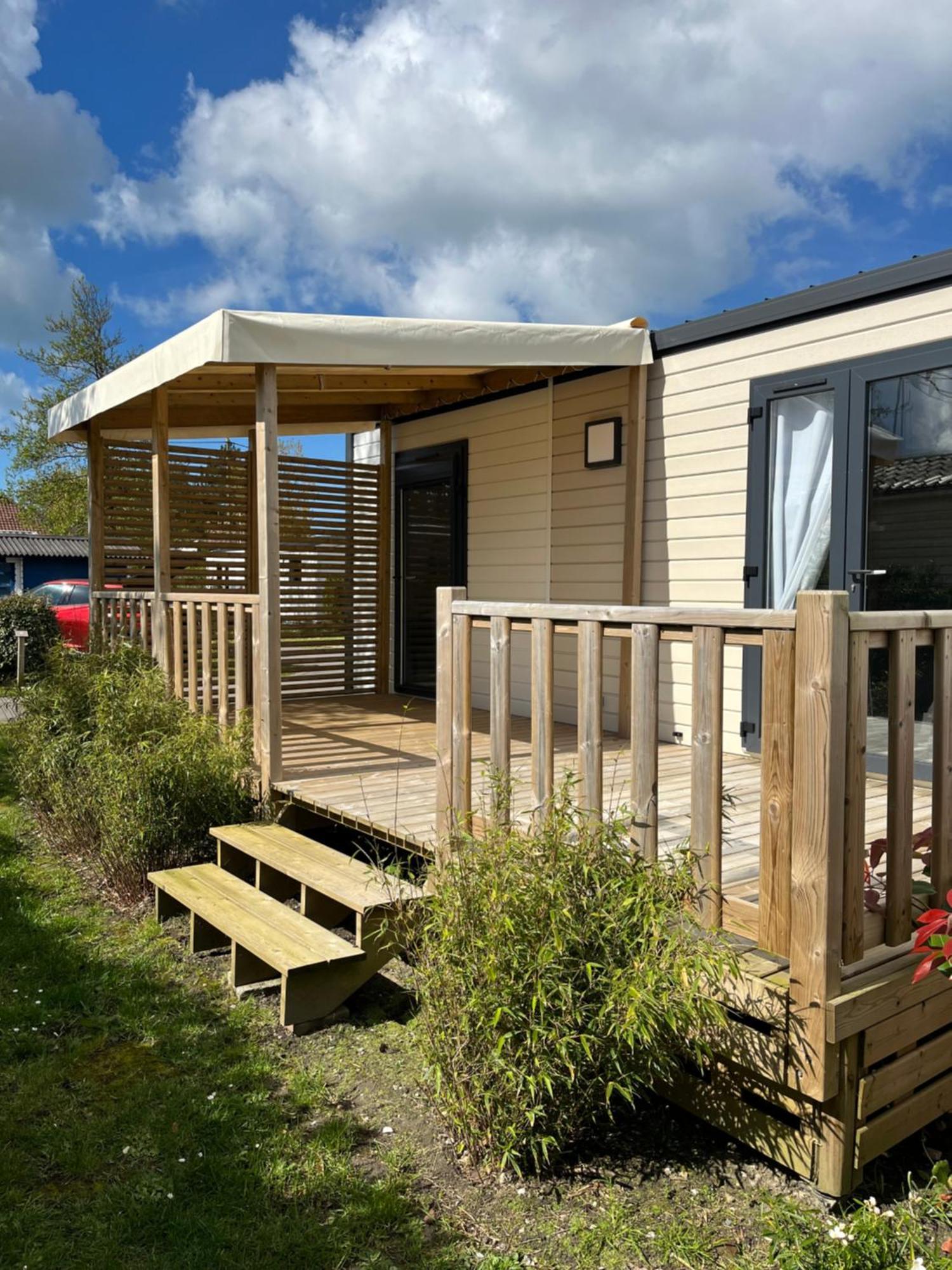 Camping La Foret Stella-Plage Buitenkant foto