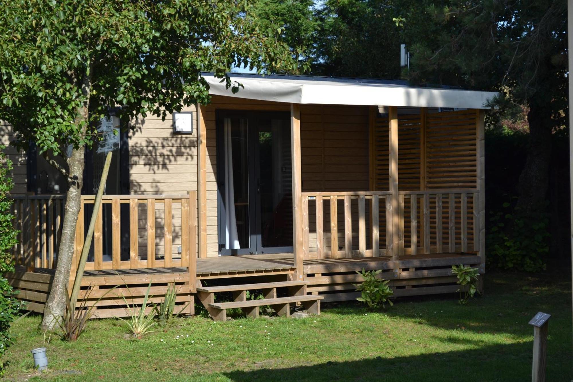 Camping La Foret Stella-Plage Buitenkant foto